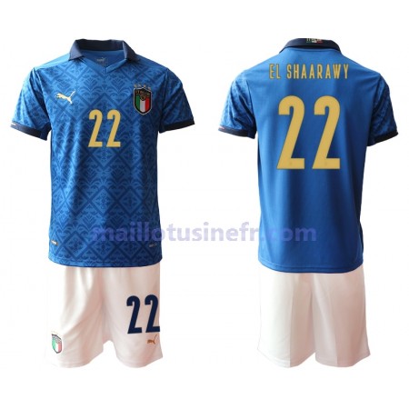 Maillot de Foot Italie Stephan El Shaarawy 22 Domicile UEFA EURO 2020 - Enfant